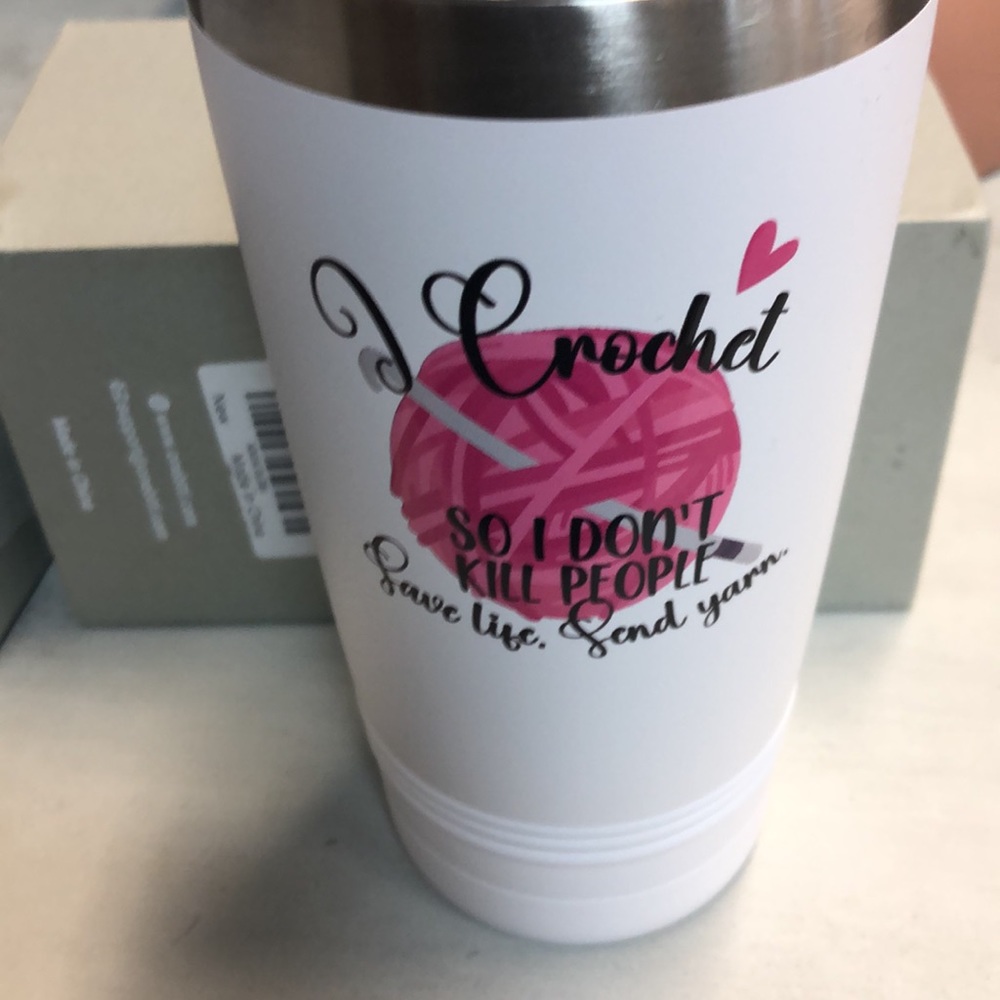 Brand new stainless steel tumbler 20 oz
